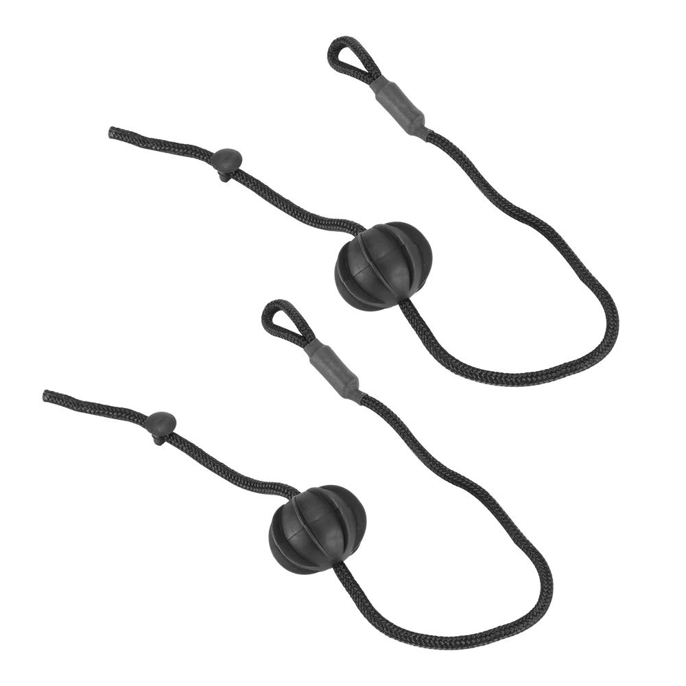 

2Pc Car Hatchback Parcel Shelves Trunk Durable Lid Back Shelf String Holding Strap Rope Small Ball Portable Universal