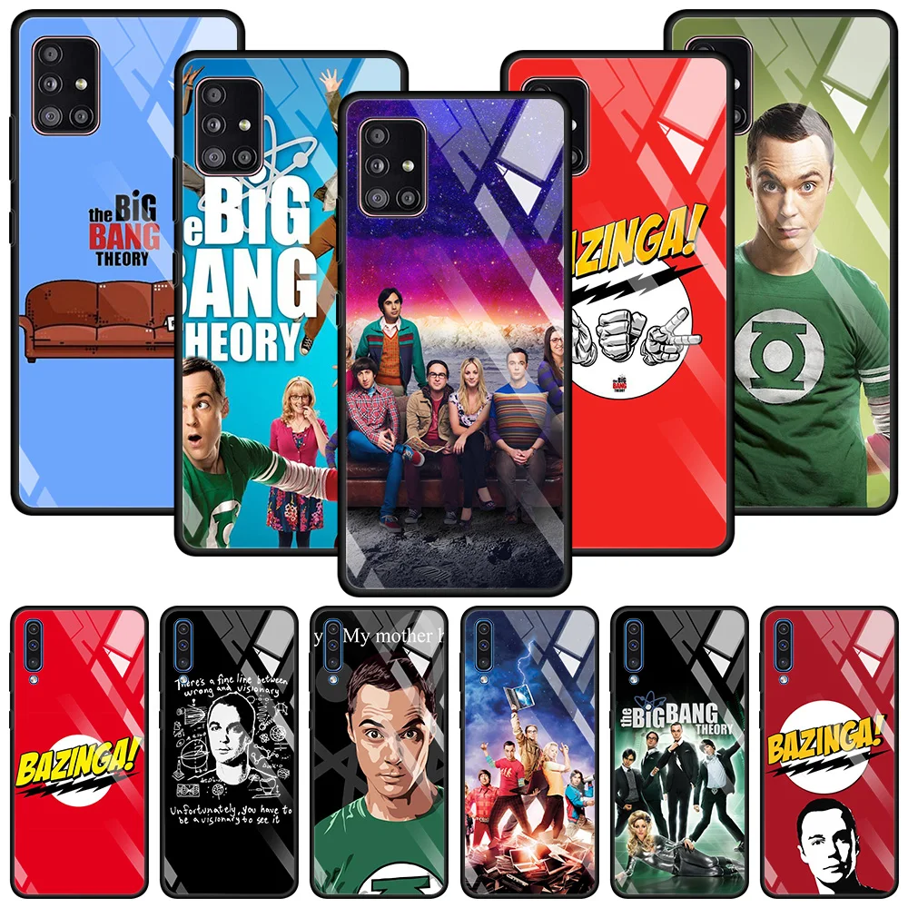

Tempered Glass Cover For Samsung Galaxy A51 A71 A91 A72 A52 A81 A41 A31 A21 A21s M51 M31 M21 Shell Case TV The Big Bang Theory