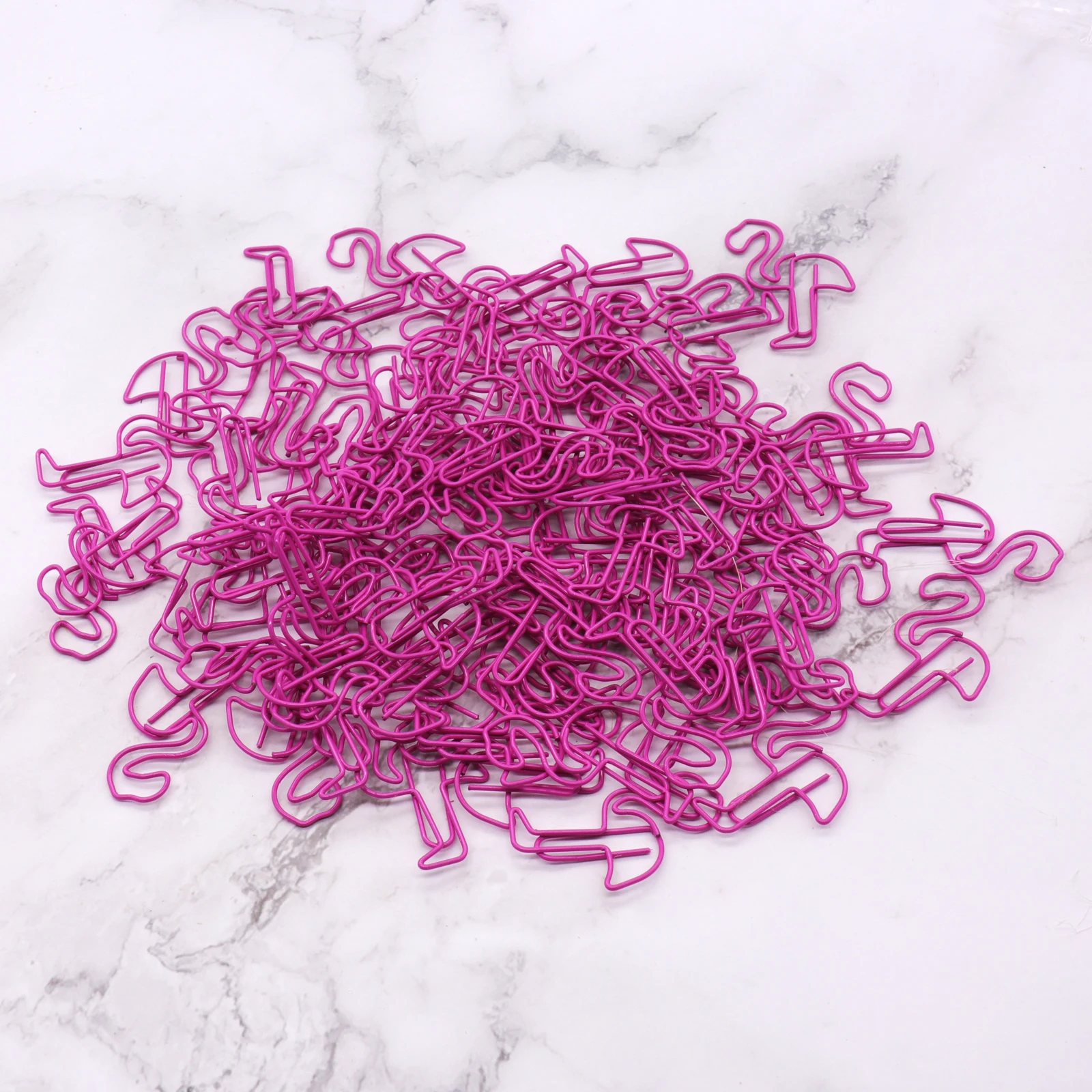 10 шт./лот зажимы для бумаги с мультяшным фламинго офисные и школьные