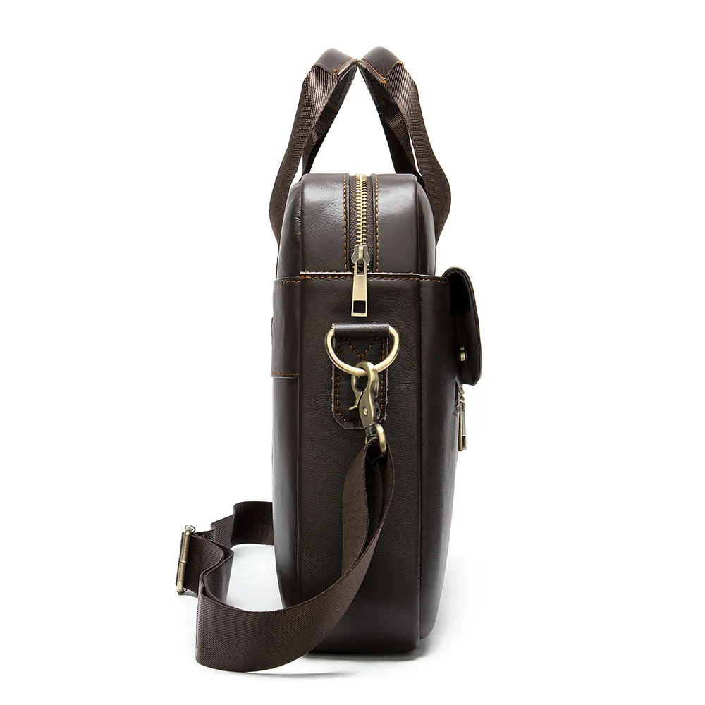 Сумка мессенджер мужская из натуральной кожи на одно плечо 2020|Мужские портфели| |