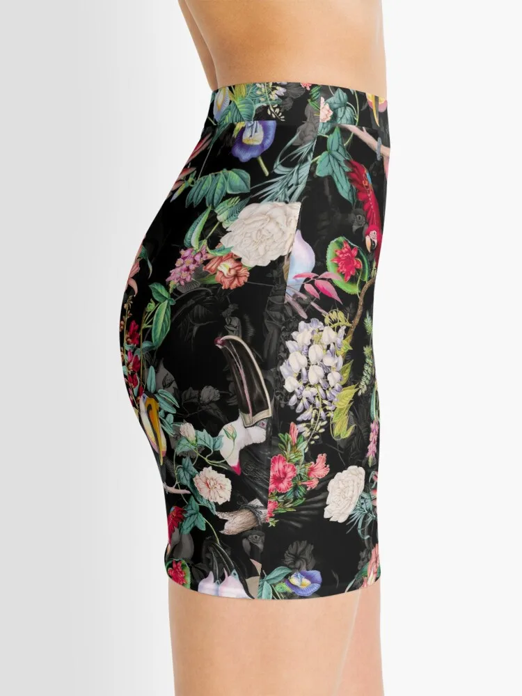 

Floral and Birds IX Mini Skirt