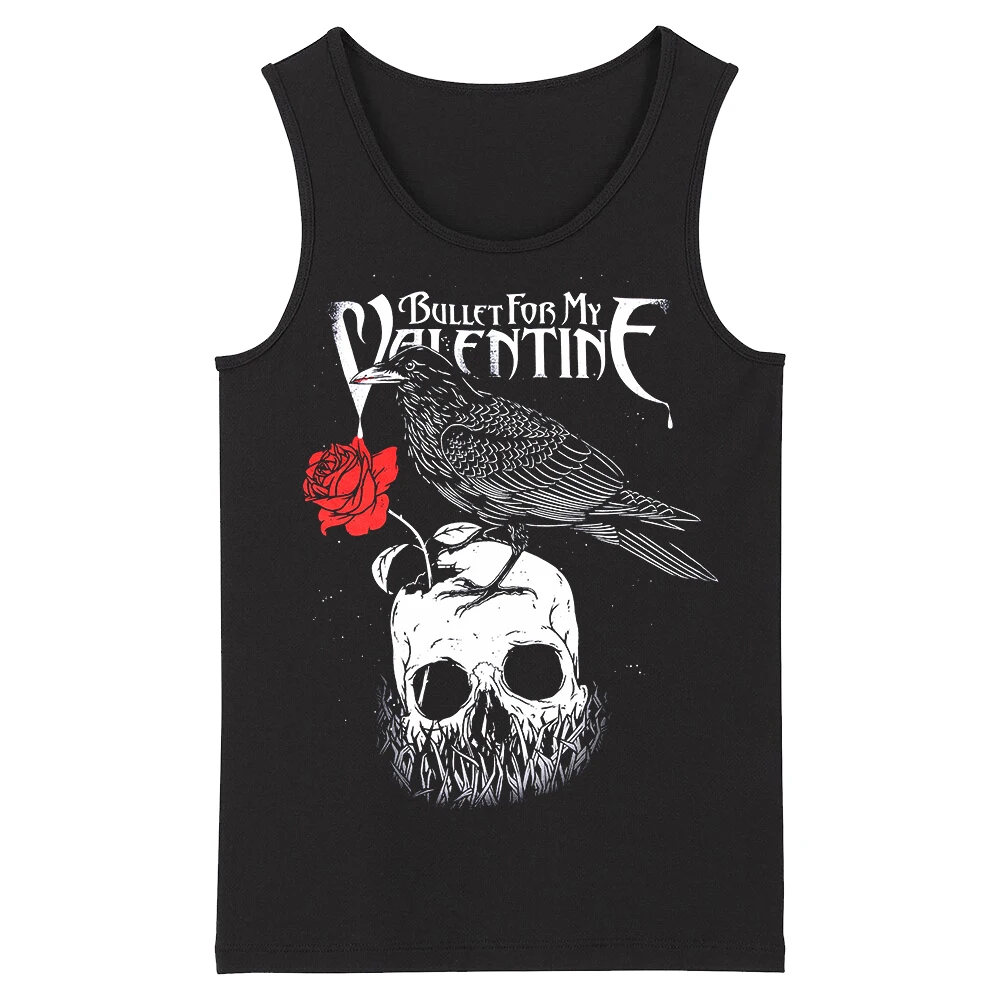 

Bloodhoof Bullet For My Valentine Grindcore HardMetal Deathcore men's cotton New black Tank Tops Asian Size