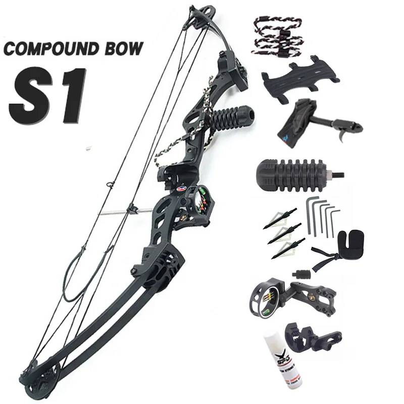 1 шт. блочный лук S1 для стрельбы из лука уличный спортивный охотничий