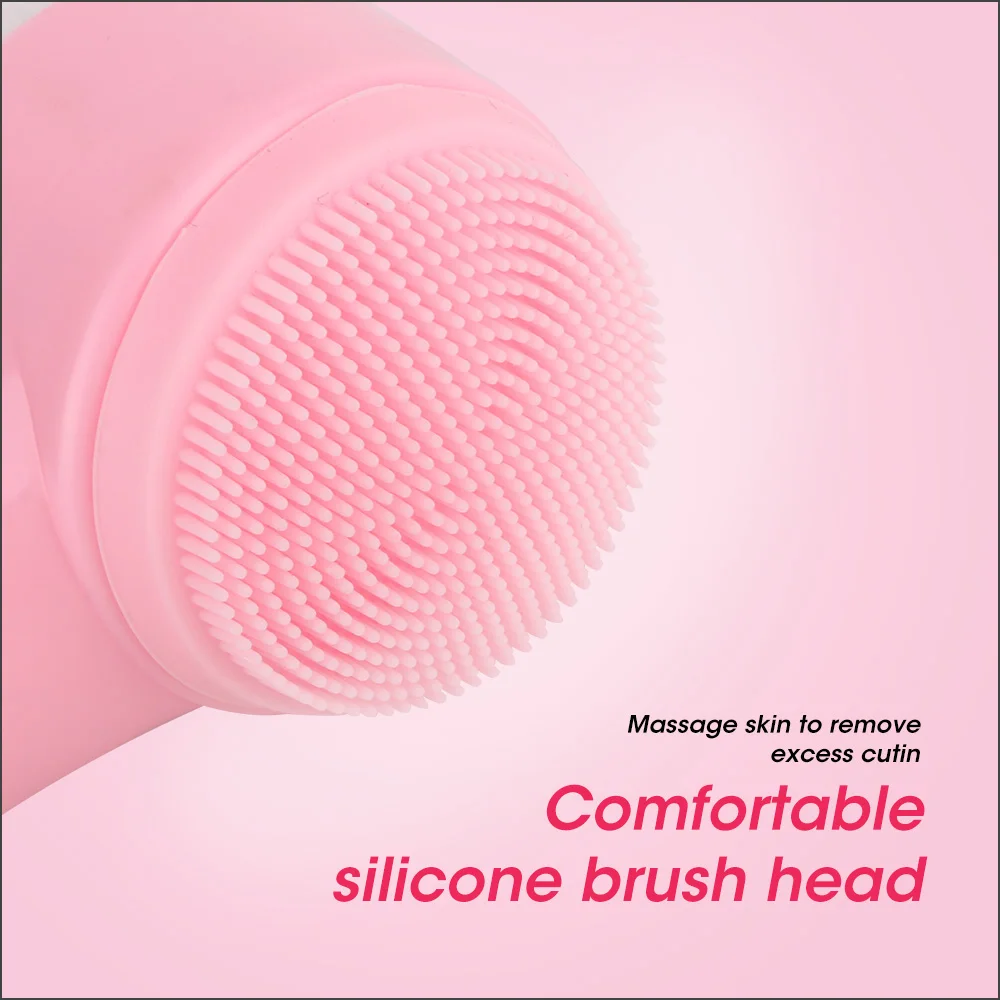 AOPHIA двухсторонняя силиконовая щётка для очищения лица портативный размер 3D