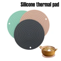 silicone table coaster placemat insulation heat resistant kitchen insulation pads restaurant kitchen accessories gadgets tools