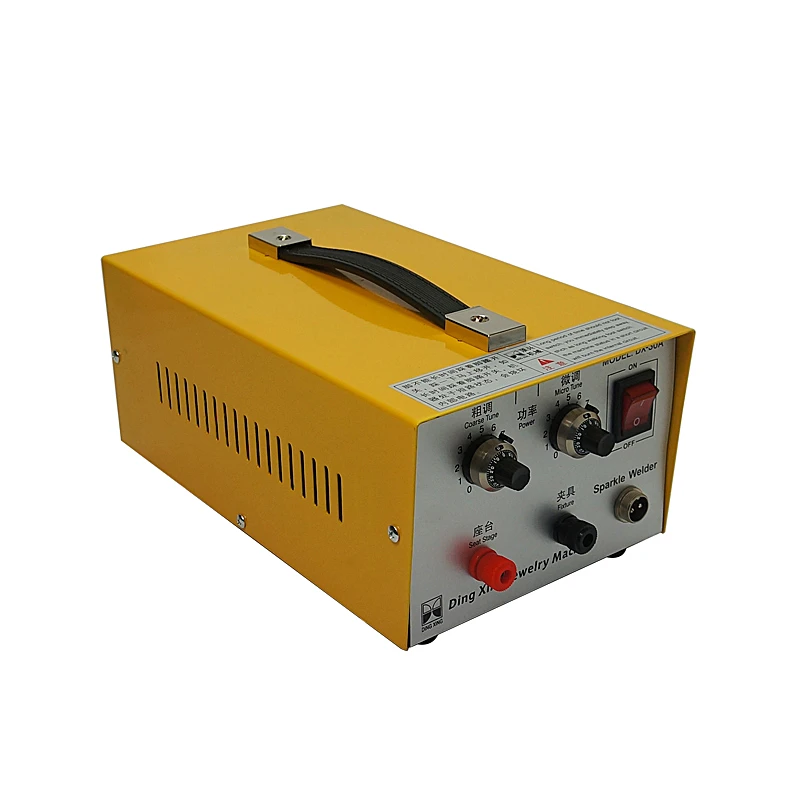 400 Вт DX-30A ручной лазерный точечный сварочный аппарат для платины, золота, серебра и стали