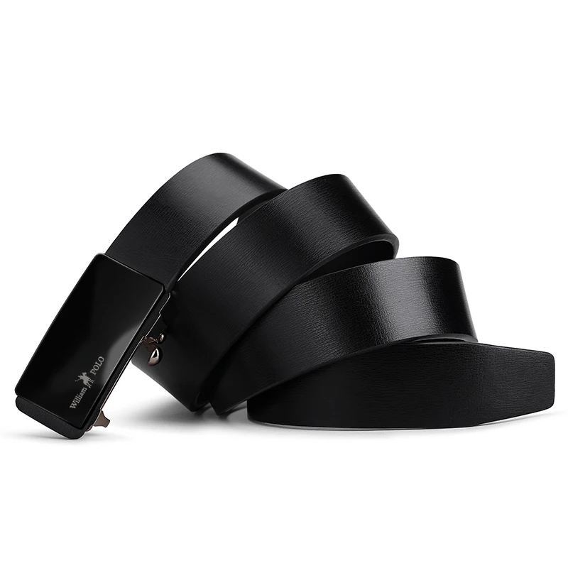 Поясной ремень для мужчин Racthet кушаком Обувь из натуральной кожи Роскошная