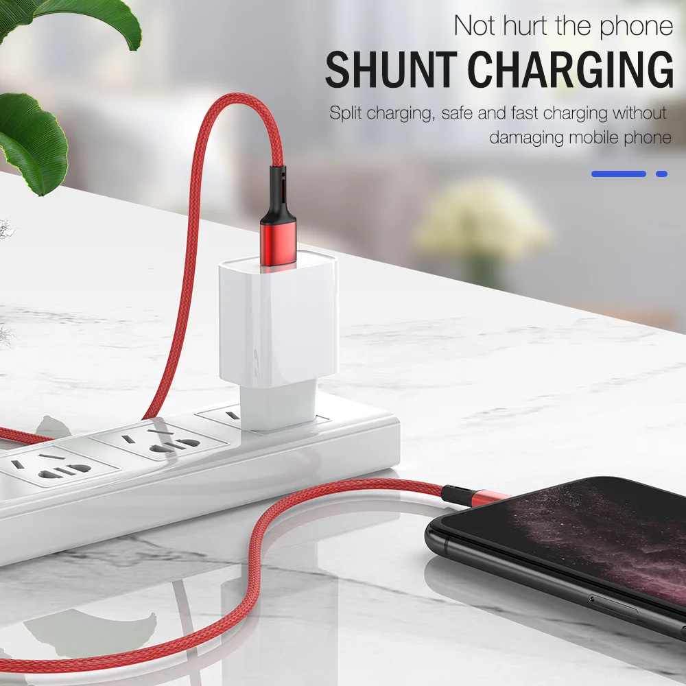 USB-кабель 3A для быстрой зарядки iPhone 13 12 11 Pro Max Xs X XR 8 7 6 6s Plus SE iPad шнур передачи данных