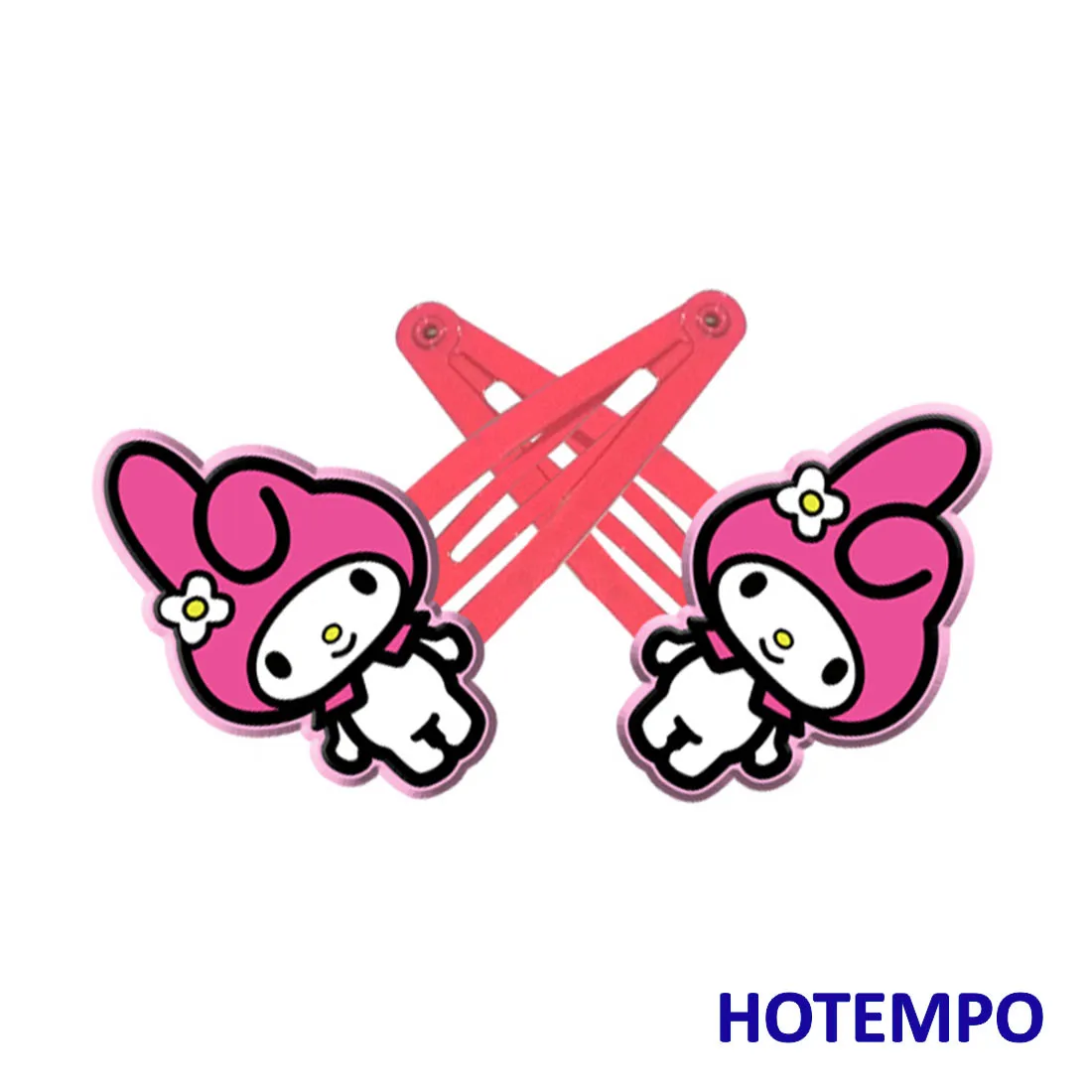 PVCFJ-MLD-RD-LR2P Япония милый мультфильм Kerokero Keroppi волосы для куклы аксессуары Kawaii лягушка шпильки эластичные волосы резинки клип для детей подарок - Цвет: PVCFJ-MLD-RD-LR2P