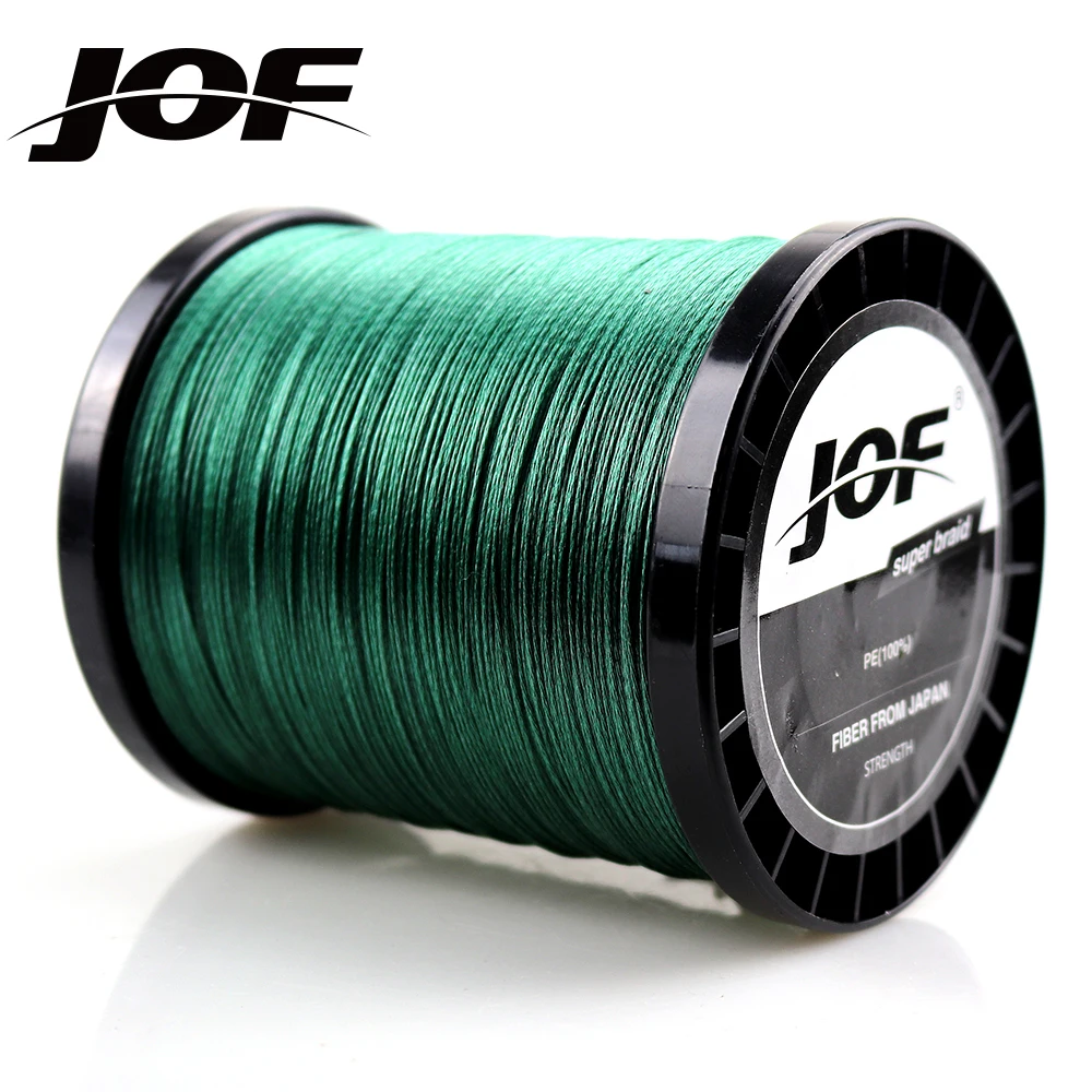 Бренд JOF сверхпрочная плетеная японская многонитевая проволока из 9 нитей 100% ПЭ