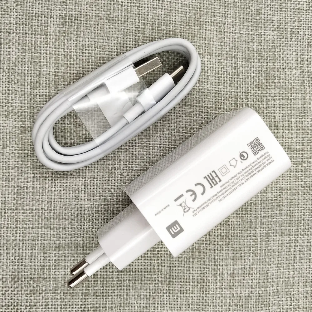 Зарядное устройство Xiaomi с турбонаддувом USB вилка европейского стандарта 27 Вт