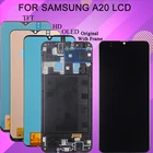 Catteny Продвижение оригинальный A205 дисплей для Samsung Galaxy A20 Lcd сенсорный экран дигитайзер сборка A205F дисплей с рамкой