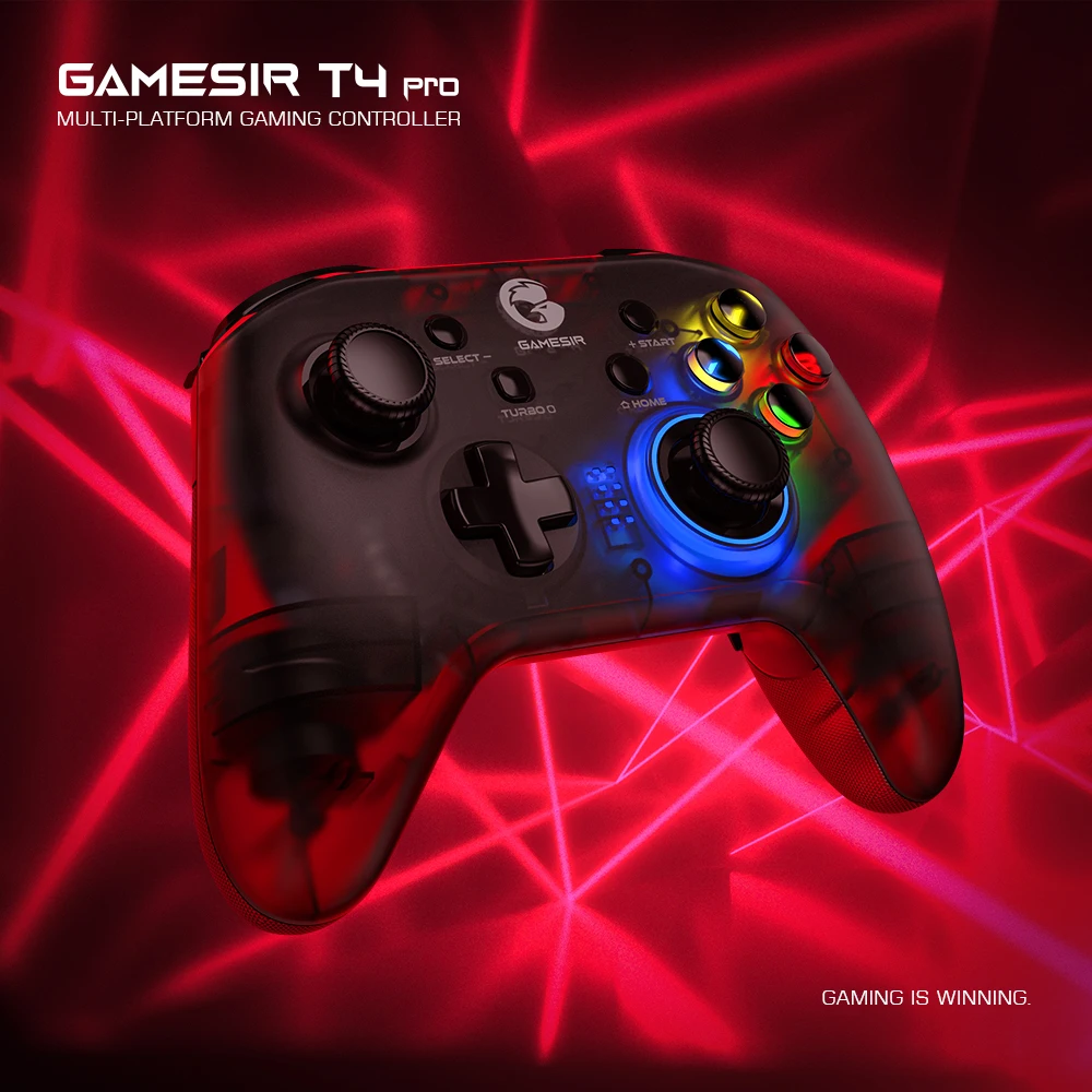 Беспроводной игровой контроллер GameSir T4 Pro с Bluetooth геймпад двойным беспроводным
