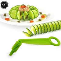 1pc kitchen accessories spiral slicer blade hand slicer cutter cucumber carrot potato vegetables spiral knife spiral slicer
