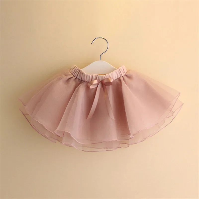 Весна-лето 2020 юбки для девочек новинка Детская кружевная бальная юбка