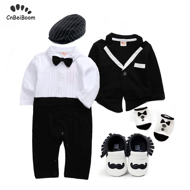 (6 шт./компл.) комплект свадебной одежды для малышей Одежда новорожденных