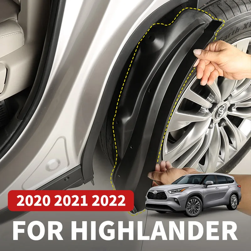 

Mudguard For Toyota Highlander XU70 Refit 2022 2021 2020 Liner Mudguard Car Accessories for more comprehensive protection