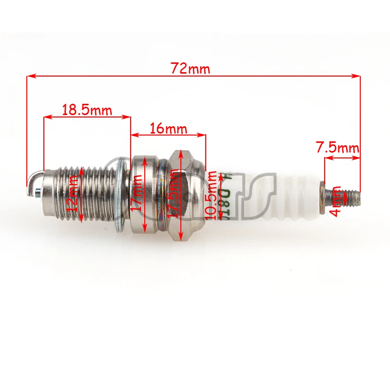 Свеча зажигания для мотоцикла D8TC DR8EA D8EA DR8EIX dr8чей DPR8EA-9 IX24 DPR8EIX-9 HG22 X24ESZU9 R6G A6GC honda yamaha