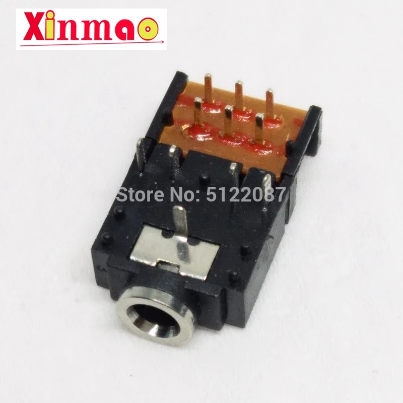 

10 . stks 3,5 Vrouwelijke 11 Pin DIP Hoofdtelefoonaansluiting Socket PJ-307B