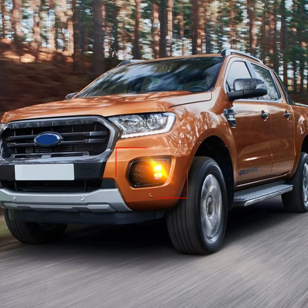 Автомобильная проблесковая автомобильный светильник светодиодный DRL Дневной