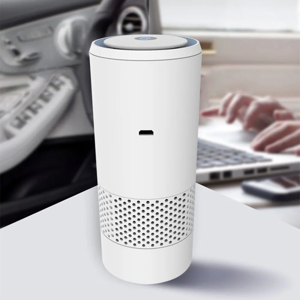 Портативный очиститель воздуха ионизатор генератор отрицательных ионов