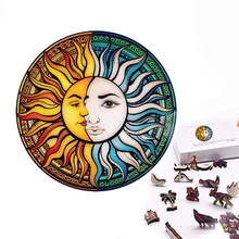 Puzzle Toy 3D Wooden Jigsaw Puzzles Interesting  For Adults Kids  Gifts Educational Games