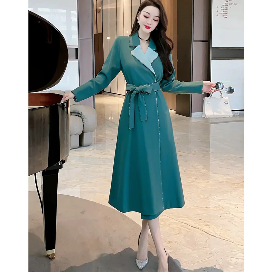 

Новинка осени 2021 темпераментная маленькая партия знаменитостей в иностранном стиле с бусинами и воротником костюмный кардиган темперамен...