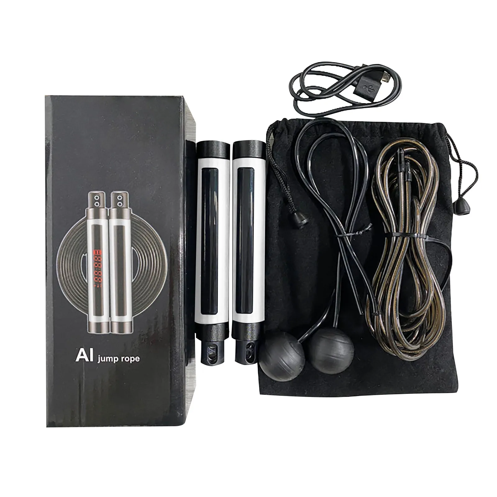 

Smart Bluetooth Skipping Rope Wireless Adjustable Rope Indoor Sports Training Fitness Exercise Skipping Rope