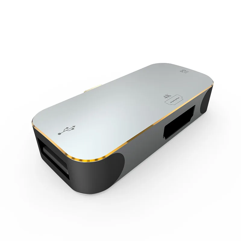 AL-NS2072 3-in-1 HDMI-compatible Adapter Type-C 4K/30HZ Video Converter Hub Splitter For NS Laptop Smartphone | Электроника
