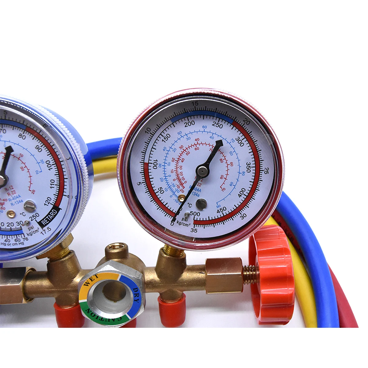 Автомобильный комплект для охлаждения HVAC A/C набор манометров трубопровода R22 R12