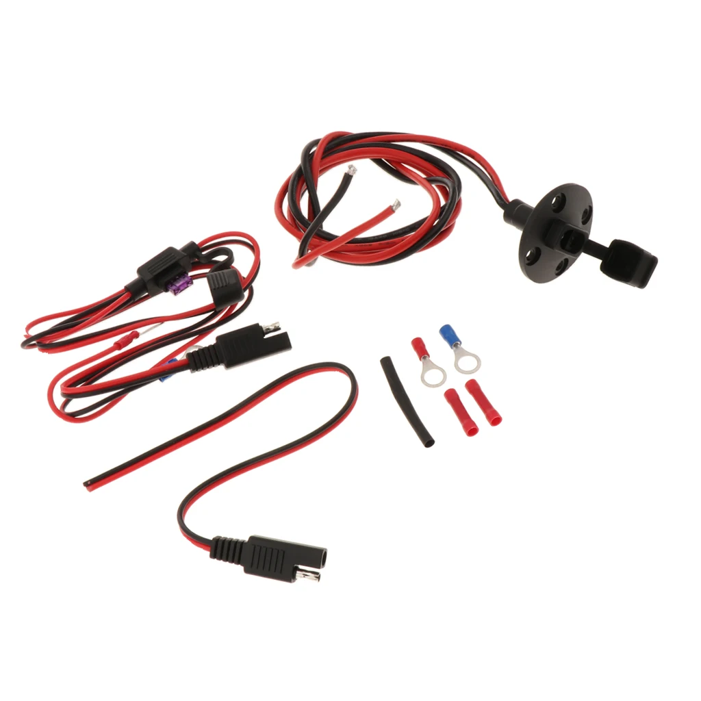 Автомобильное быстроразъемное крепление на панели SAE водонепроницаемая розетка