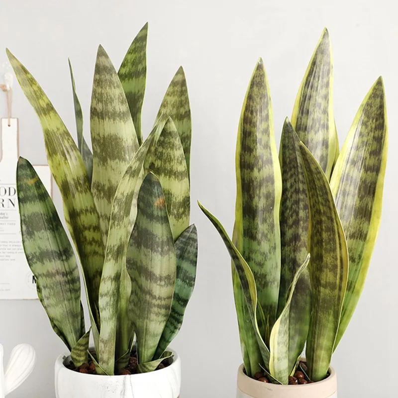 Поддельные пустыни растения искусственные цветы сансевиерия моделирование