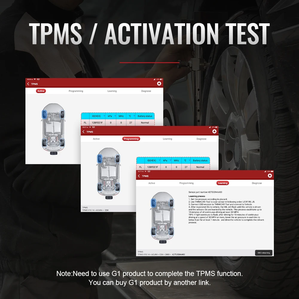 

THINKCAR Thinktool Pro New obd2 Scanner Professional 28 Resets Service Code Reader Full System Car Diagnostic Tool Lifetime use