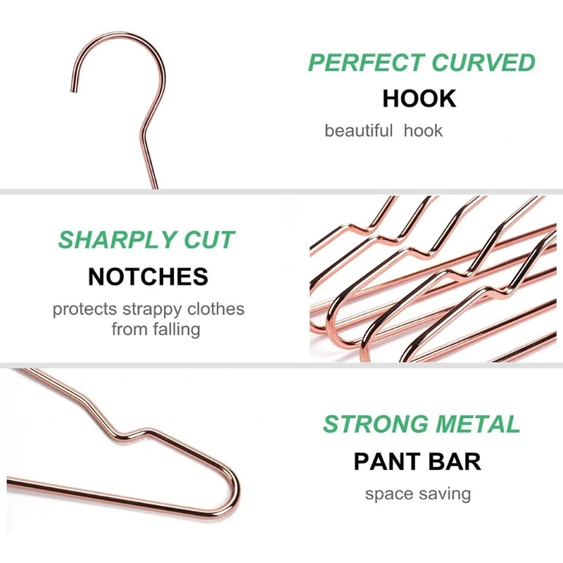 10 шт. вешалка для одежды из нержавеющей стали | Дом и сад