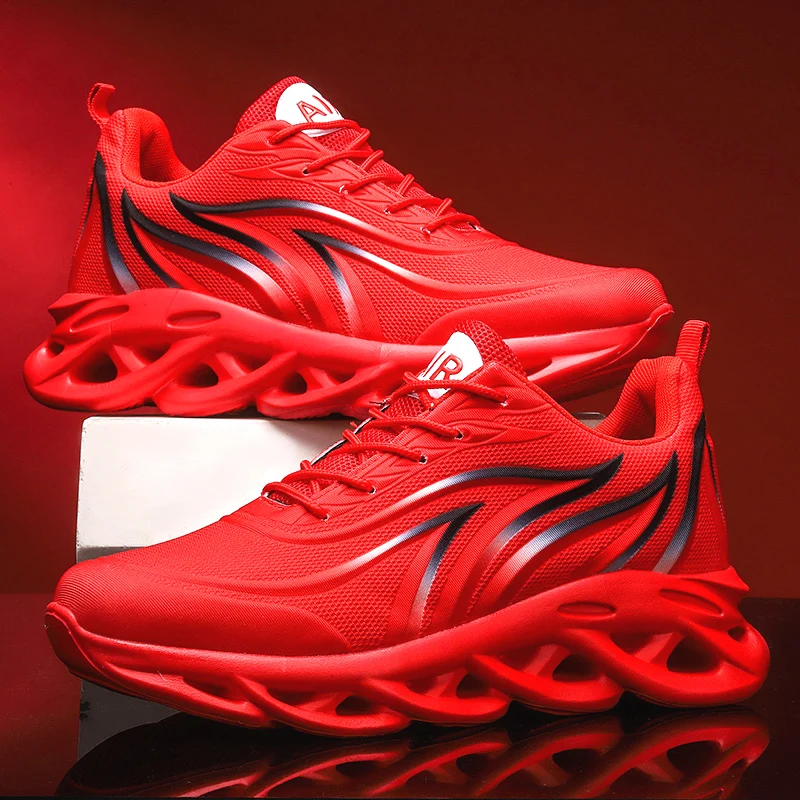 

Мужские кроссовки Fire Shoes, новинка 2021, Мужская дышащая Спортивная обувь на толстой подошве для бега, Мужская теннисная обувь, мужская повседн...