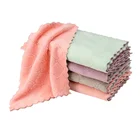 5 шт., двухслойная впитывающая ткань для кухонной посуды