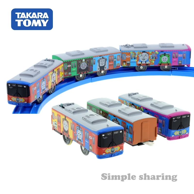 Набор моделей поезда Takara Tomy Tomica Plarail S59 Keihan 10000 литые Развивающие детские игрушки