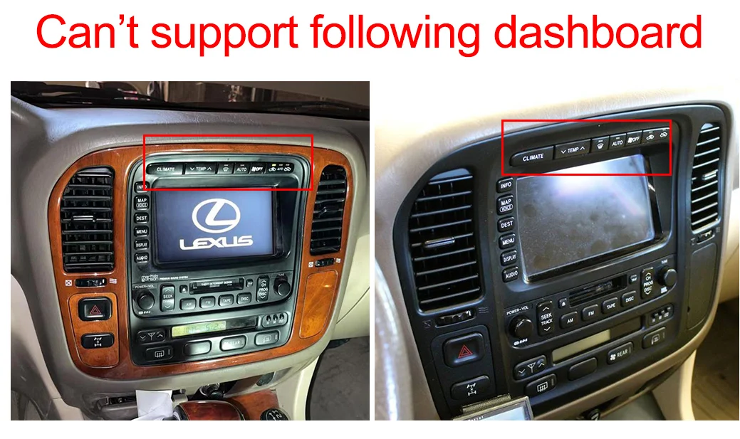 Автомагнитола для LEXUS LX470 2004-2006 Toyota Land Cruiser LC100 Tesla Android экран GPS-навигатор приемник