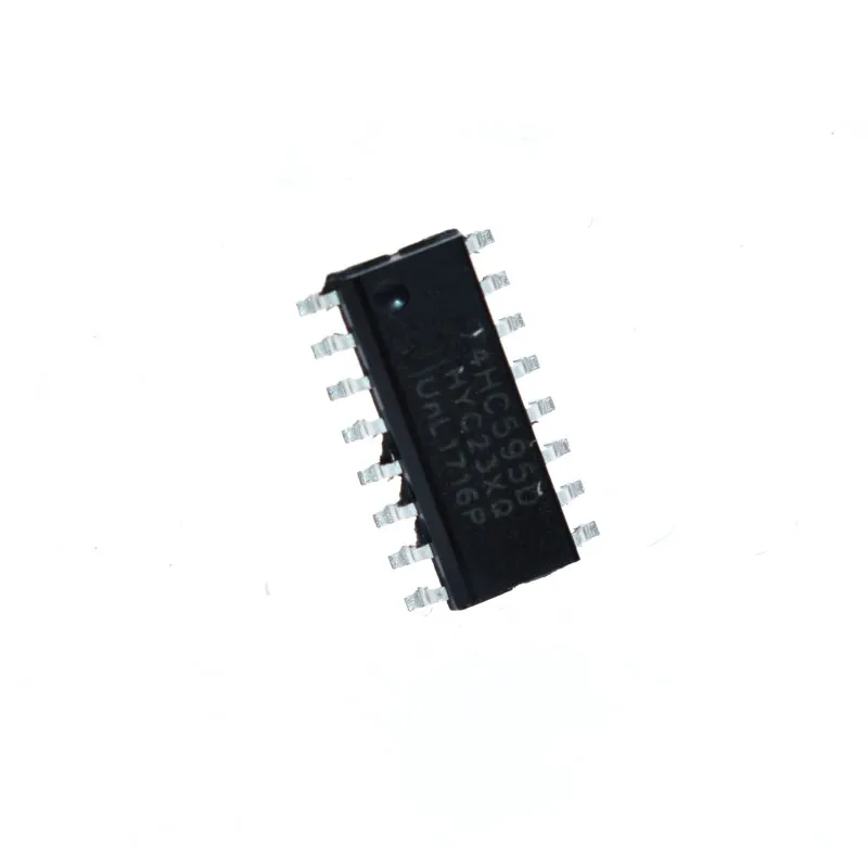 

Free Shipping 100PCS/Lot 74HC595D 74HC595 SOP-16 shift register with output latches