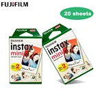 Фотопленка Fujifilm Instax Mini 9, 10 20 листов, белая, 3 дюйма, для фотокамеры FUJI Instant Polaroid Mini 9, 8, 7s, 70, 90