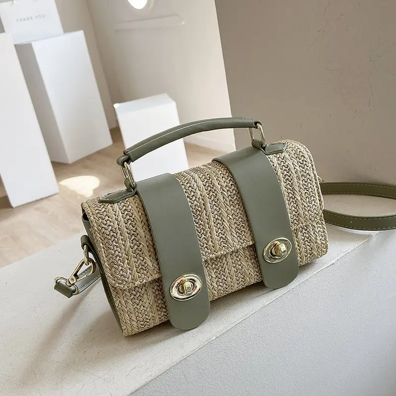 Для женщин сумка знаменитостей онлайн 2021 новый прилив соломенная мессенджер