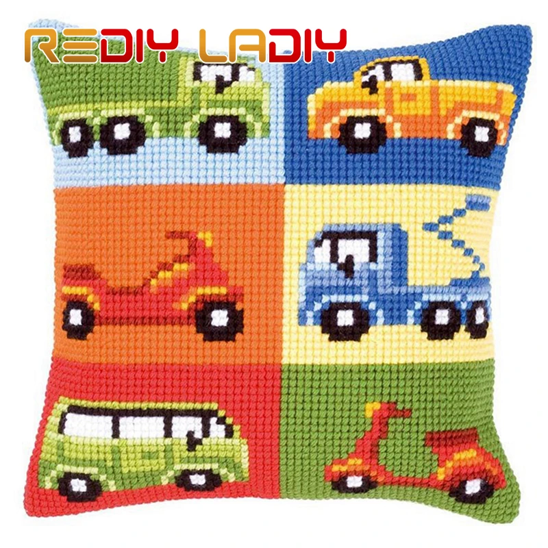 Женская наволочка для подушки с вышивкой крестиком наборы вышивки Мультяшные