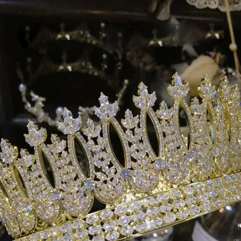 Amanda Novias винтажная Роскошная свадебная корона принцессы невесты свадебные