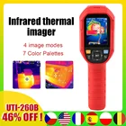 UNI-T UTi260B Инфракрасный Тепловизор HD камера USB Гео тепловизор промышленный тепловизор-15  550 C