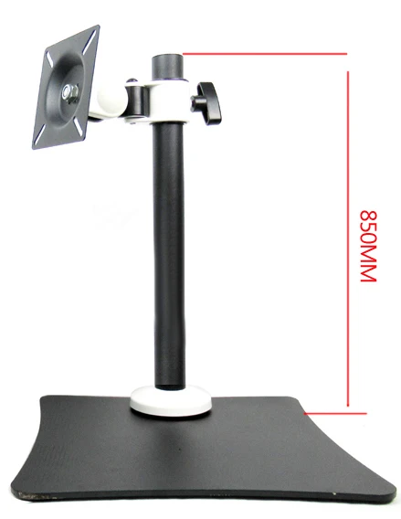 DL-T15-85 Новинка) DL-T15-85 10-2" прямоугольная большая основа из нержавеющей стали монитор настольная подставка компьютерная стойка VESA100X100 полный рычаг движения - Цвет: DL-T15-85