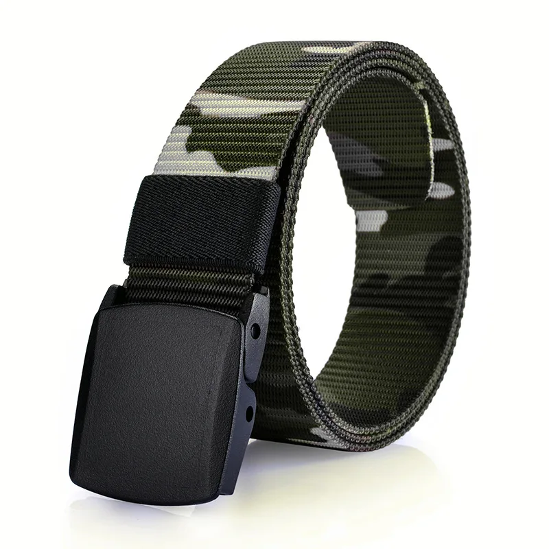 Military Camouflage Belt Paintball Army Belt Soldier Combat Tactical Belts Nylon Waistband Black khaki Browm NS03