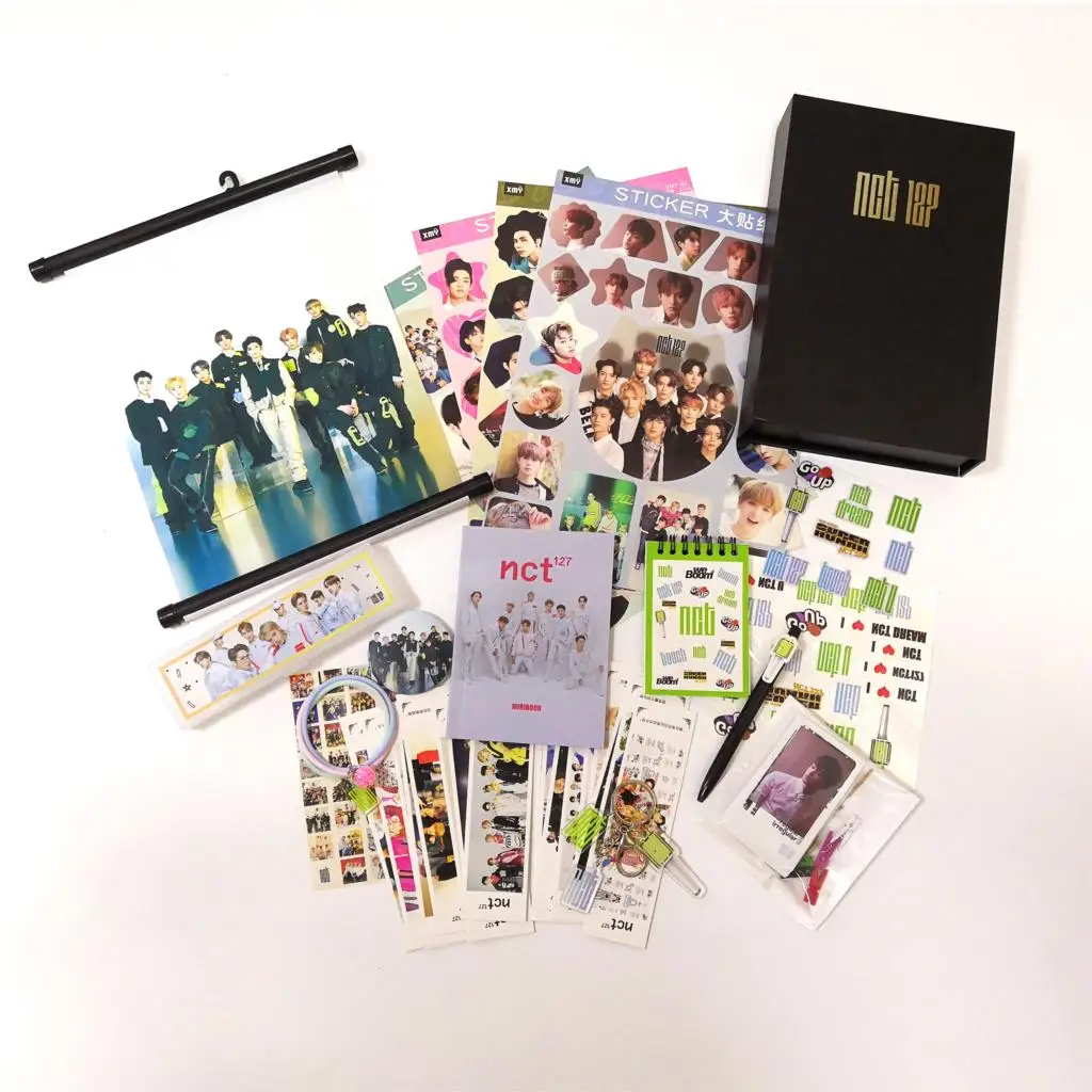 K pop NCT127 подарочные пакеты периферийных товаров LOMO карта закладки фотоальбом