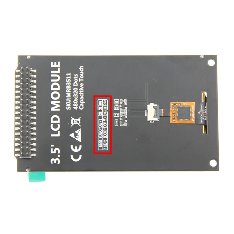 3 5 дюймов TFT ЖК-дисплей Экран Дисплей модуль с свяжитесь Панель 320X480 Драйвер IC ILI9488