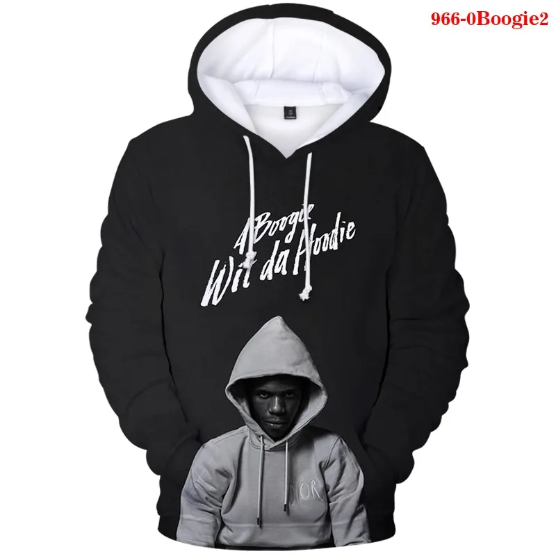 2021 мужские толстовки A Boogie Wit Da Толстовка 3d Свитшот Зимняя Повседневная Женская