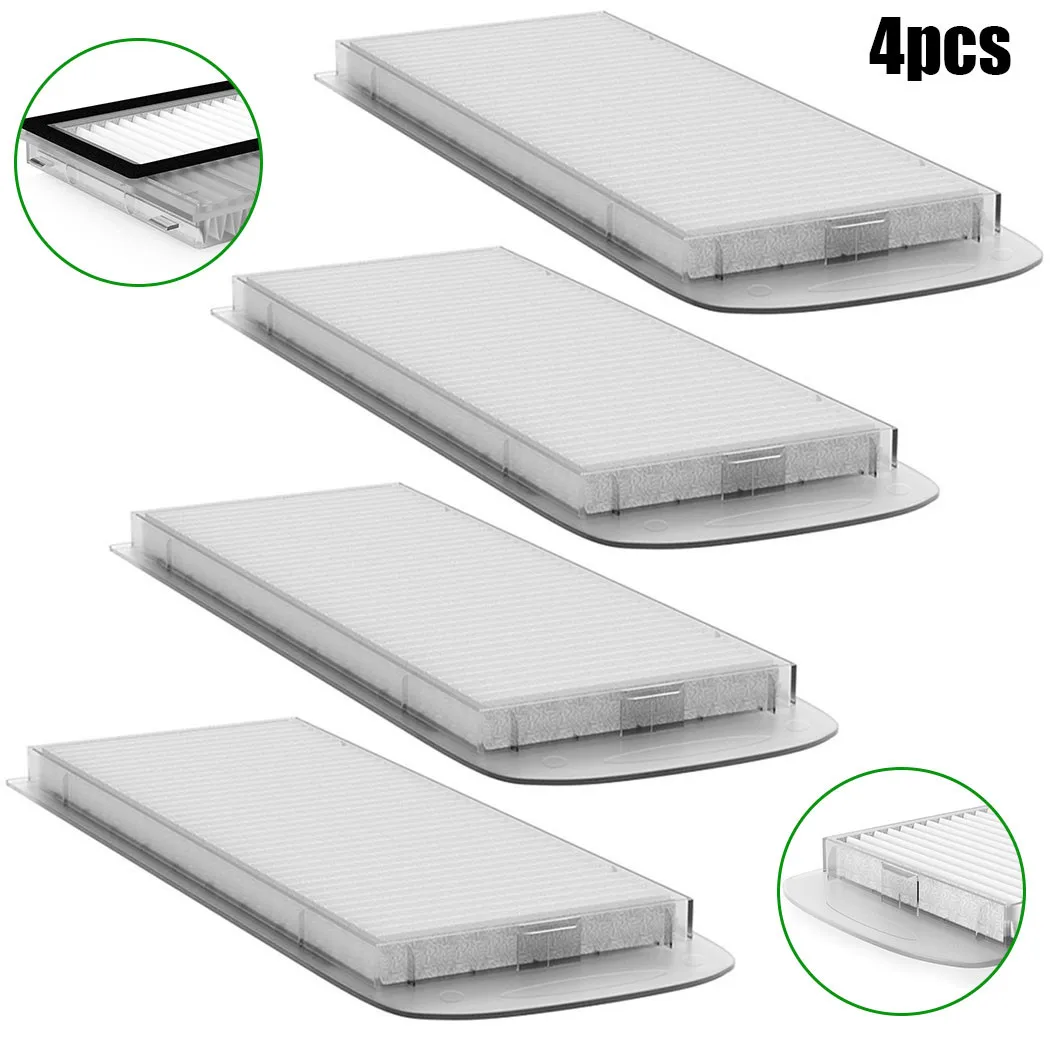 

4pcs/set Replacement Filters Accessories For NARWAL J1 YJCC001-1 Robotic Vacuum Cleaner Filters Spare Parts Cleaning Tool